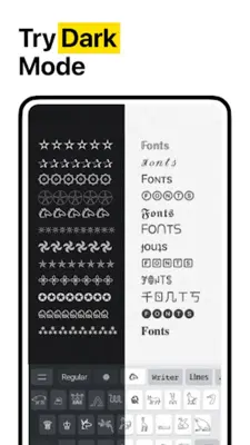 Stylish Fonts & Fancy Keyboard android App screenshot 1