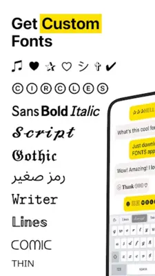 Stylish Fonts & Fancy Keyboard android App screenshot 6